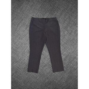 Jasmine And Juliana Navy Geometric Print Pants Size Medium